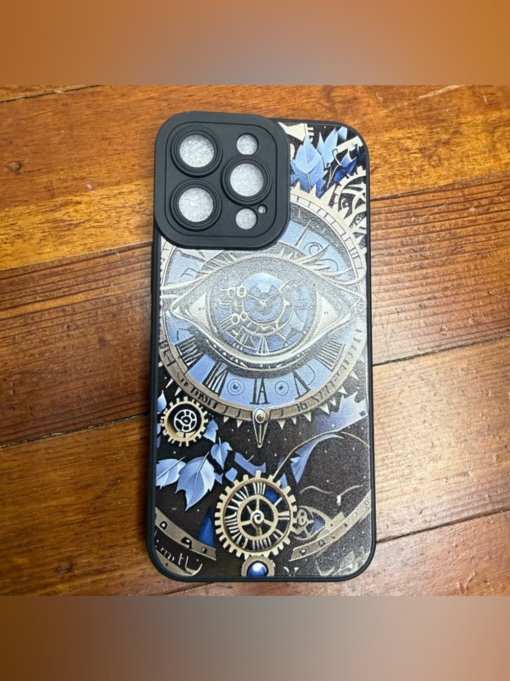 Mystic Gear Blue & Black Steampunk Phone Case - Unbranded IPhone 16 PRO MAX